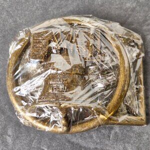 Vtg 1970's Liberty Bell Belt Buckle In Original Packaging